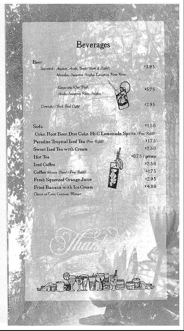 Menu for Chez Sovan in Campbell, California