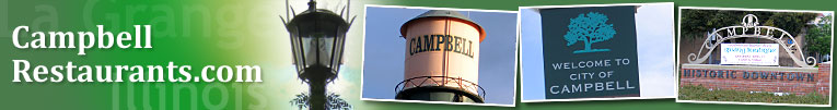 Campbell, All States area restaurant guide (header)