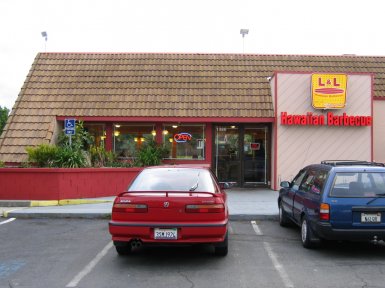 L & L Hawaiian Barbecue in Campbell, California