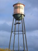Campbell Water Tower in Campbell, CA